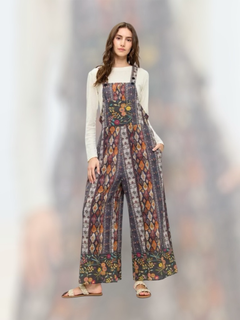 NWT Yak & Yeti Boho Jumpsuit